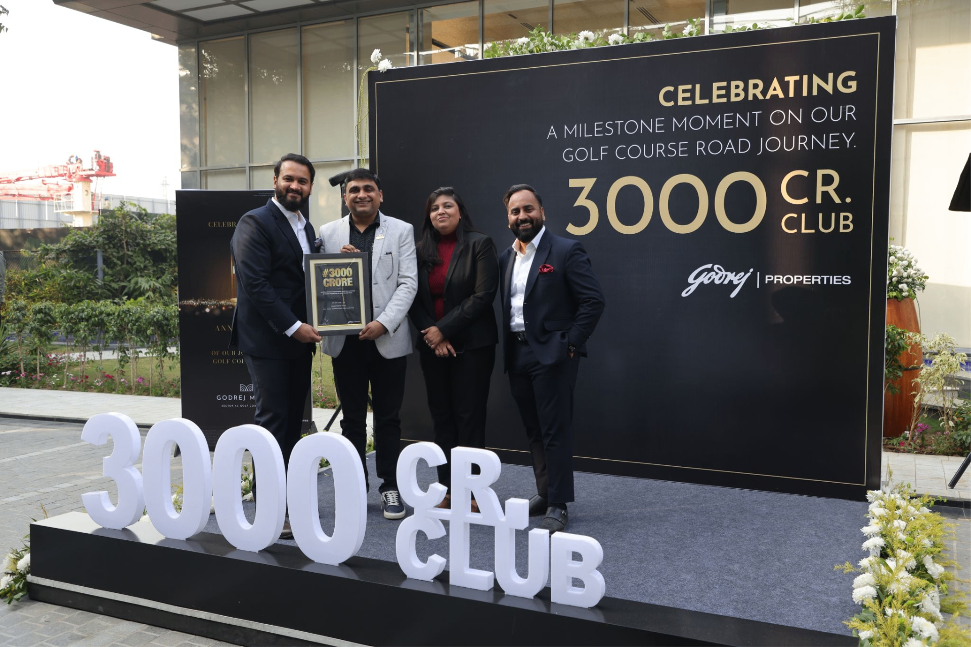 Godrej Properties, 3000 Cr. Club, Golf Course Road